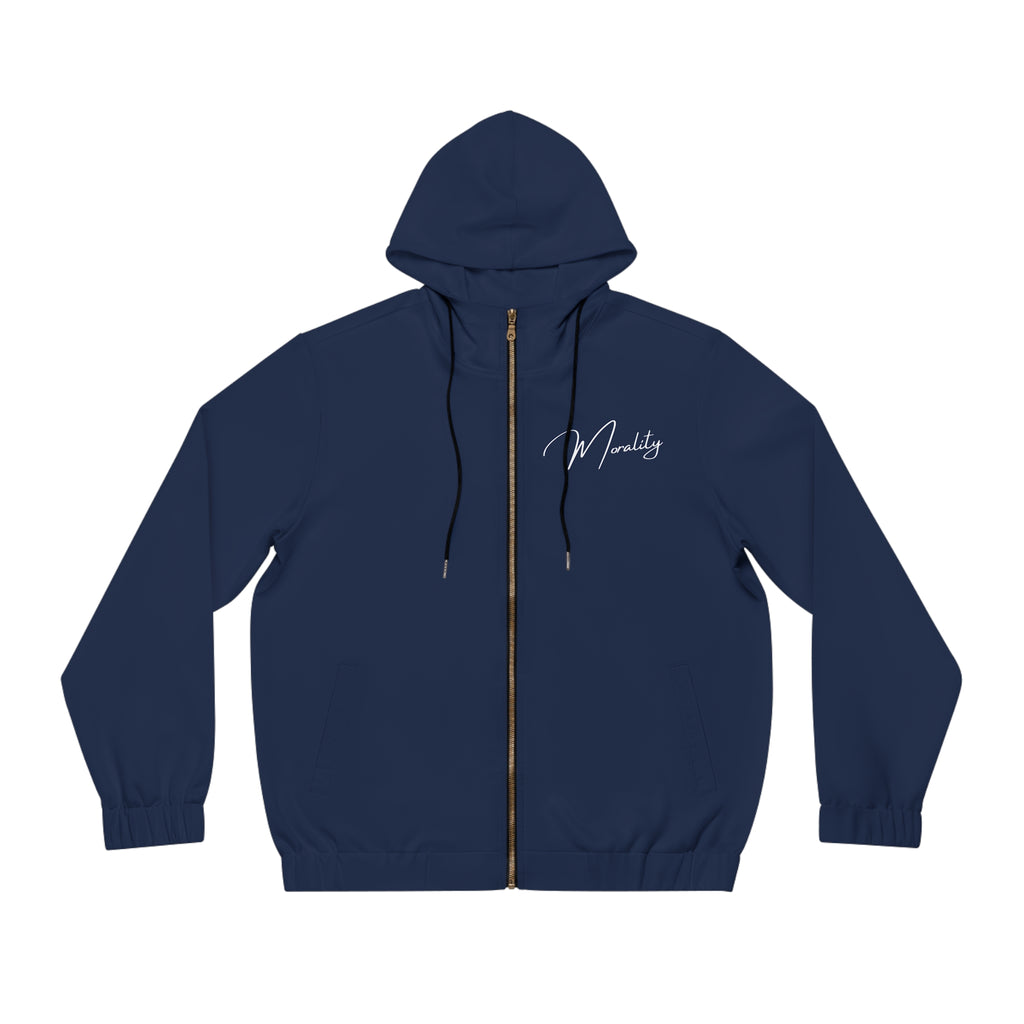 Morality x Freedom Full-Zip Hoodie