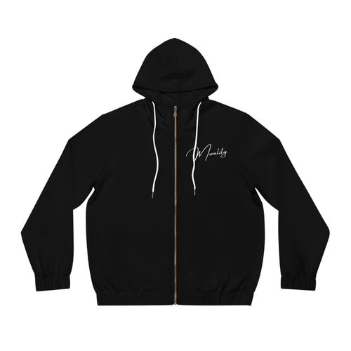 Morality x Freedom Full-Zip Hoodie