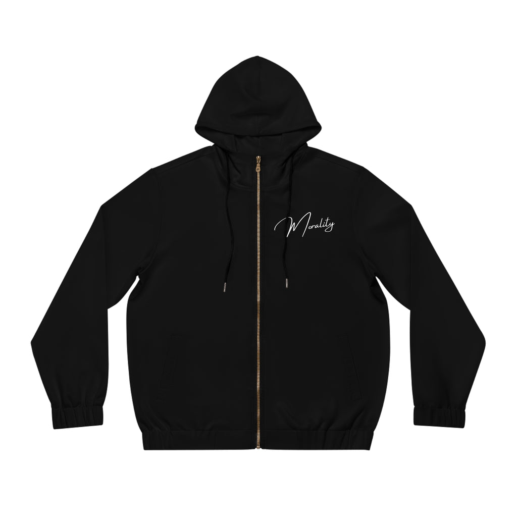 Morality x Freedom Full-Zip Hoodie
